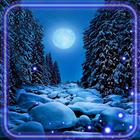 Winter Fantasy Live Wallpaper icône