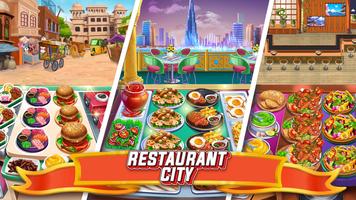 Restaurant city - A New Chef Game Affiche