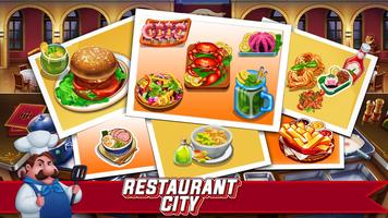 Restaurant city - A New Chef Game اسکرین شاٹ 1