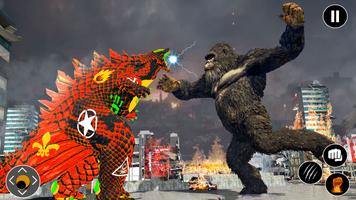 Jeu Kong VS Godzilla hors lign Affiche
