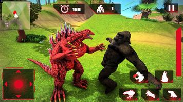 Kaiju Godzilla Smash Kong Game ảnh chụp màn hình 3
