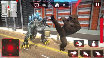 Kaiju Godzilla Smash Kong Game poster