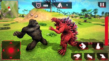 Kaiju Godzilla Smash Kong Game ảnh chụp màn hình 2