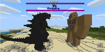 War Monster MOD - Godzilla vs  capture d'écran 2