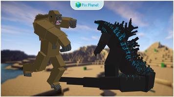 Godzilla mods for Minecraft PE 截圖 1