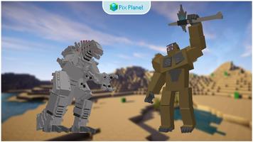 Godzilla mods for Minecraft PE capture d'écran 2