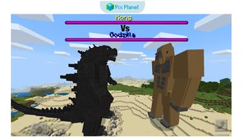 Godzilla mods for Minecraft PE capture d'écran 3