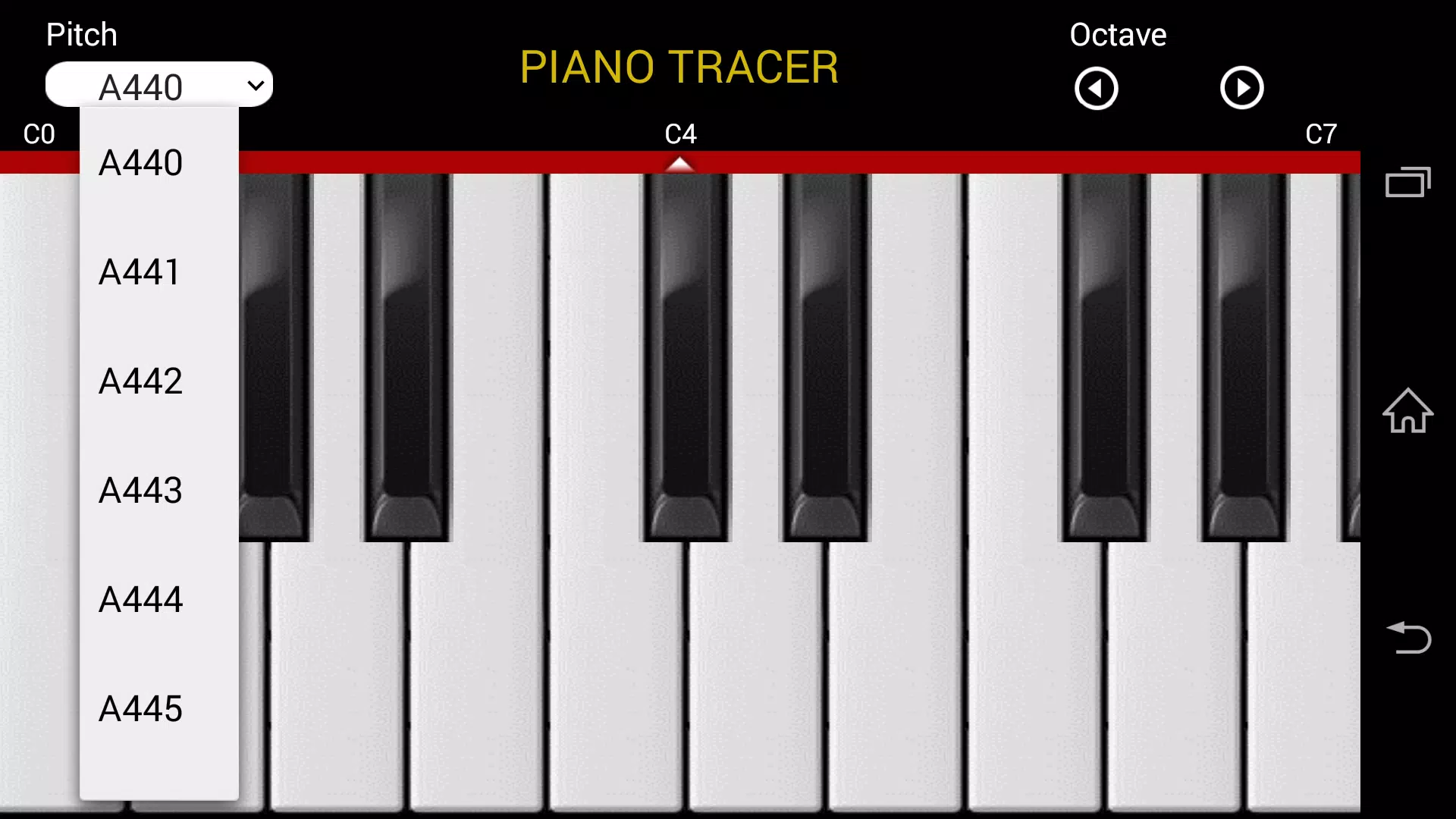 Nosupport Pitch Changeable Piano Tracer安卓下载 安卓版apk 免费下载