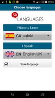 Learn Catalan - 50 languages captura de pantalla 1