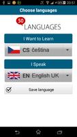 Learn Czech - 50 languages ภาพหน้าจอ 1