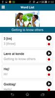 Learn Danish - 50 languages screenshot 3