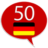 Niemiecki 50 języków ikona