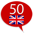 Aprende inglés - 50 langu icono