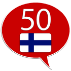 Fiński 50 języków ikona