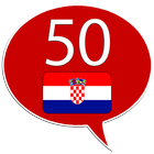 Croata 50 linguas ícone