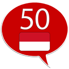 Aprende indonesio - 50 langu icono