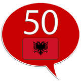 Apprenez l'albanais 50 langues icône