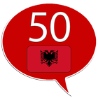 Apprenez l'albanais 50 langues icône