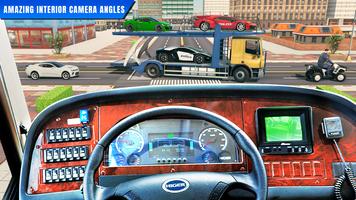 Car Transport : Simulator Game Affiche