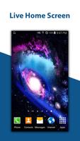 Galaxy Live Wallpapers Ekran Görüntüsü 1