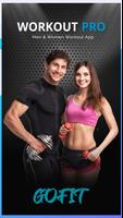 GoFit Pro: Man & Woman home wo الملصق