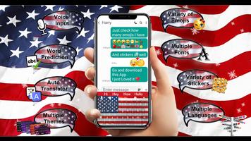 American Keyboard 2021 - US Vo تصوير الشاشة 1