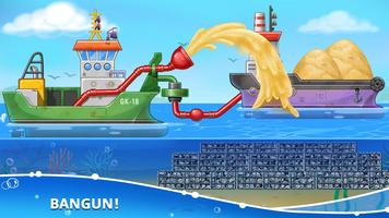 Kapal laut game anak-anak gem screenshot 3