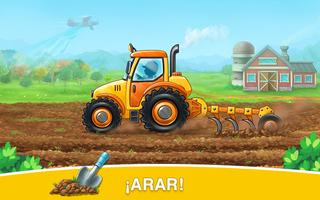 Tractores Juegos Para Niños captura de pantalla 1