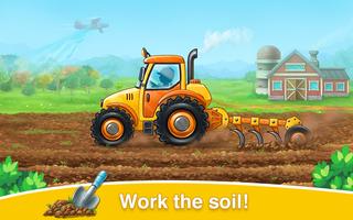 Farm land & Harvest Kids Games اسکرین شاٹ 1