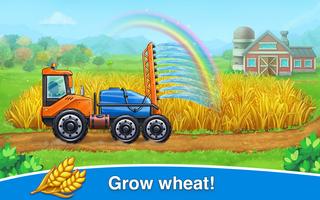 Farm land & Harvest Kids Games اسکرین شاٹ 2