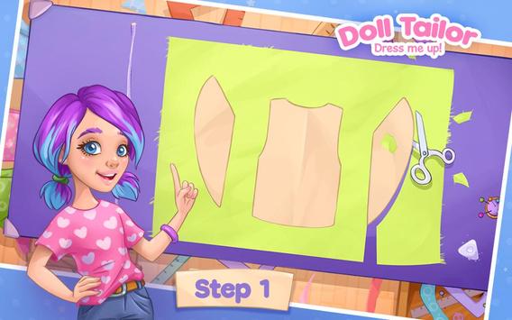 Fashion Dress up games for girls. Sewing clothes poster