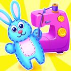 Toy maker, factory: kids games icon