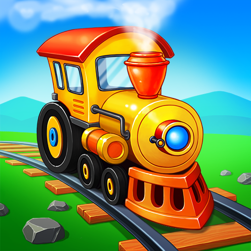 Train Games for Kids: station