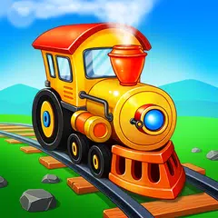兒童幼兒園學習火車遊戲