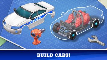 Kids Cars Games build a truck اسکرین شاٹ 1