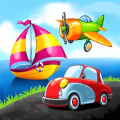 Learning Transport Vehicles for Kids and Toddlers APK download