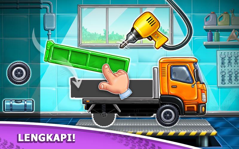 Game anak anak - mobil truk, game edukasi anak for Android ...