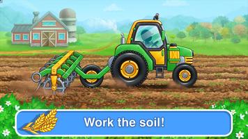 Wheat Harvest: Farm Kids Games screenshot 1