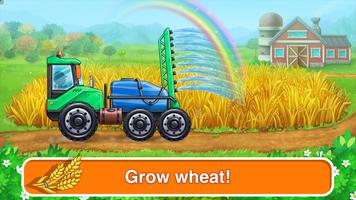 2 Schermata Wheat Harvest: Farm Kids Games