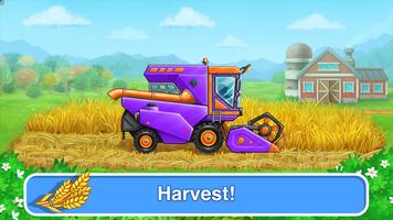 3 Schermata Wheat Harvest: Farm Kids Games