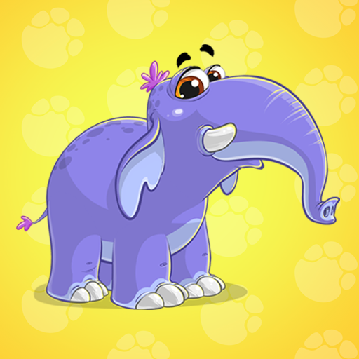 動物和動物的聲音：遊戲為幼兒，孩子們