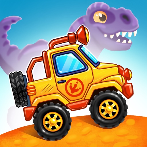 Динозавры и машинки для детей