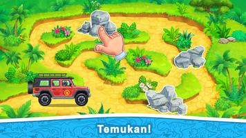 Game anak: dinosaurus & mobil screenshot 2