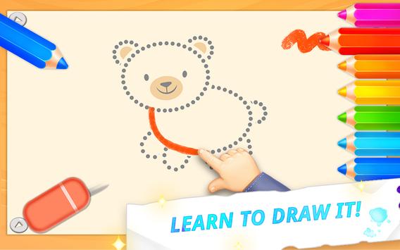 Baby drawing for kids - easy animal drawings screenshot 2