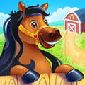 Animal Farm for Kids. Toddler games.