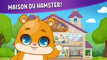 Maison des hamsters pour bébés Affiche