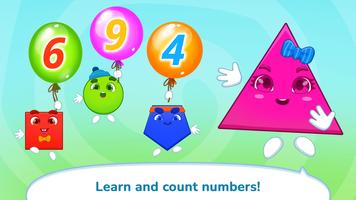 Numbers & Shapes Learning Game اسکرین شاٹ 2