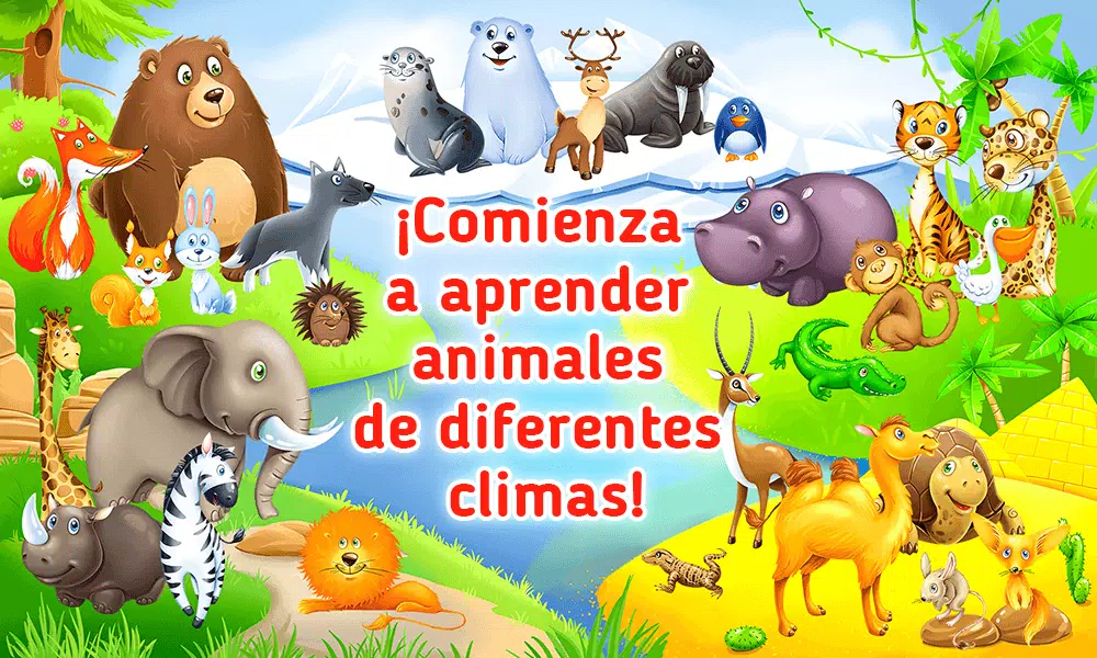 Descarga APK de Aprender animales para bebes - juegos educativos para Android
