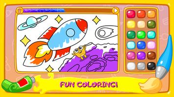 Coloring book! Game for kids 2 پوسٹر