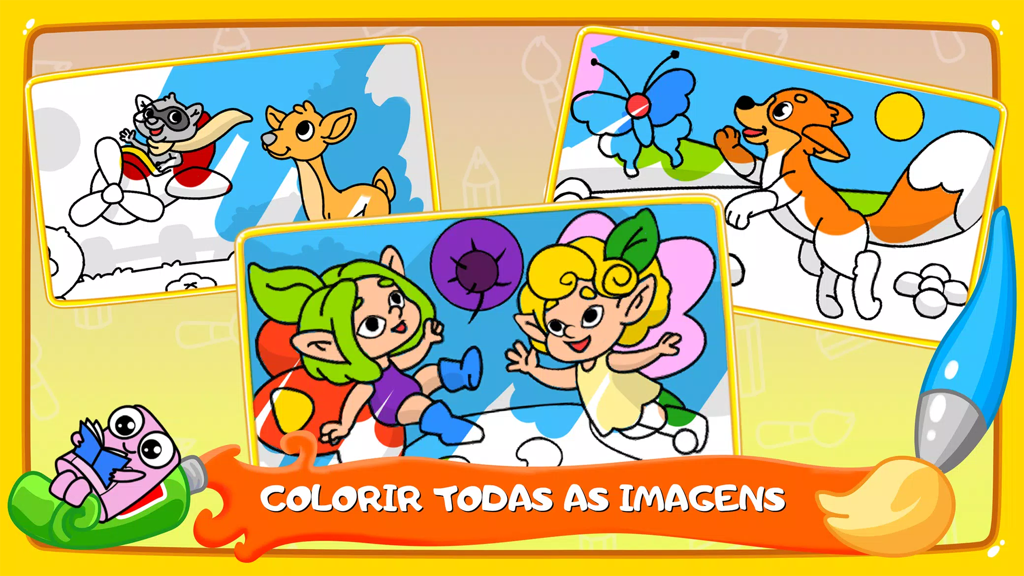 Jogos de colorir desenhos Infantil Jogos para bebe - Baixar APK para  Android